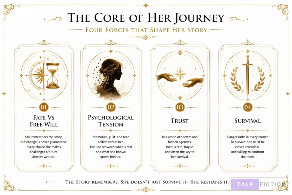 Major themes introduced in The Confinement Ending I Loved Chapter 1