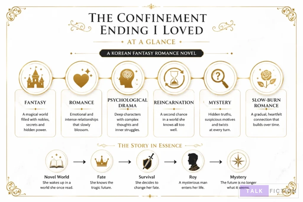 Overview of The Confinement Ending I Loved novel genres and themes