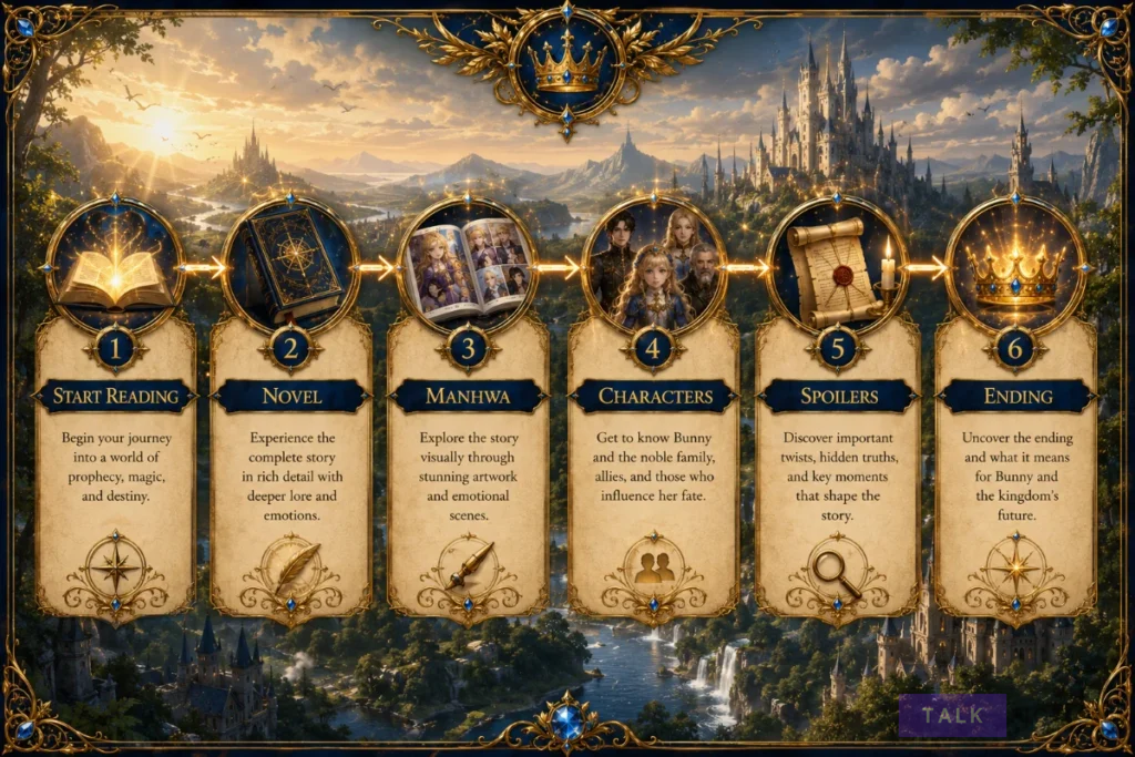 Reading guide for The Oracle of the Villainous Baby
