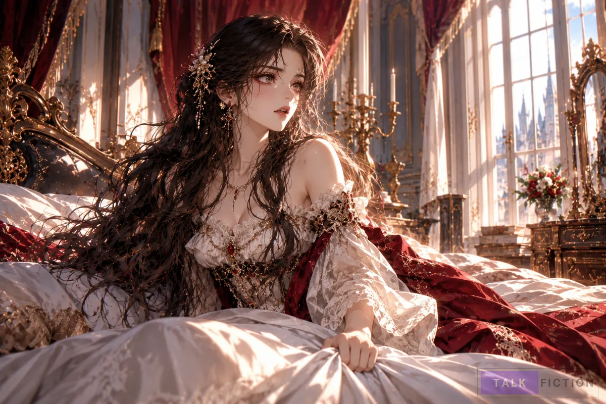Ayana awakening to a second chance in The Devil Raises a Lady