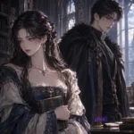 Cat in the Chrysalis spoilers guide featuring a fantasy romance library scene