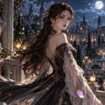 She Wasn’t My Daughter Novel featured fantasy illustration of a noblewoman