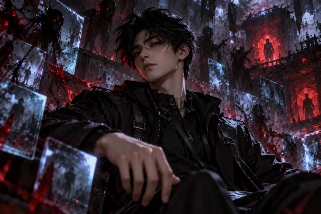 Bai Liu character from I Became a God in a Horror Game