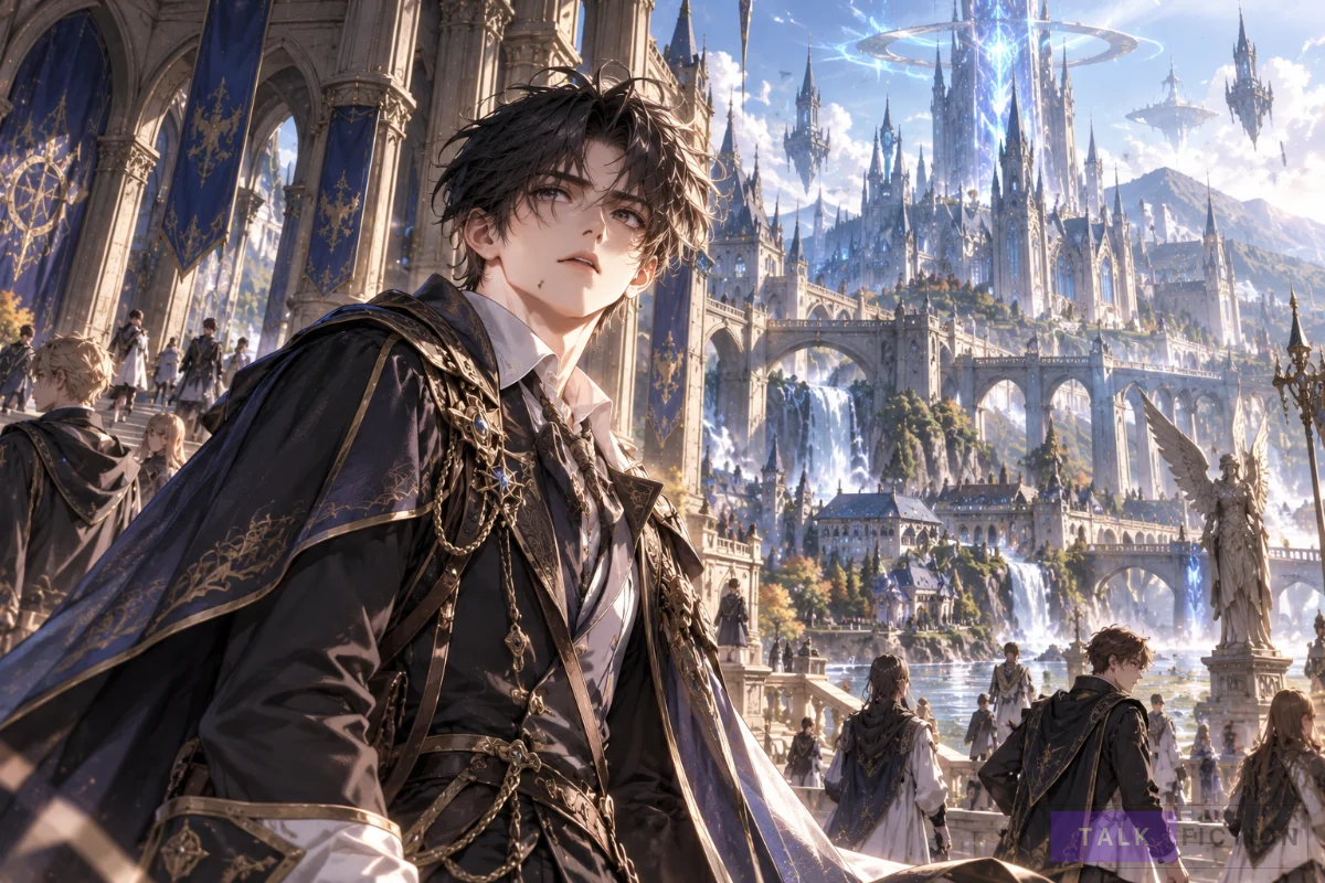 Fantasy protagonist discovering a new world in Fated to Be Loved by Villains