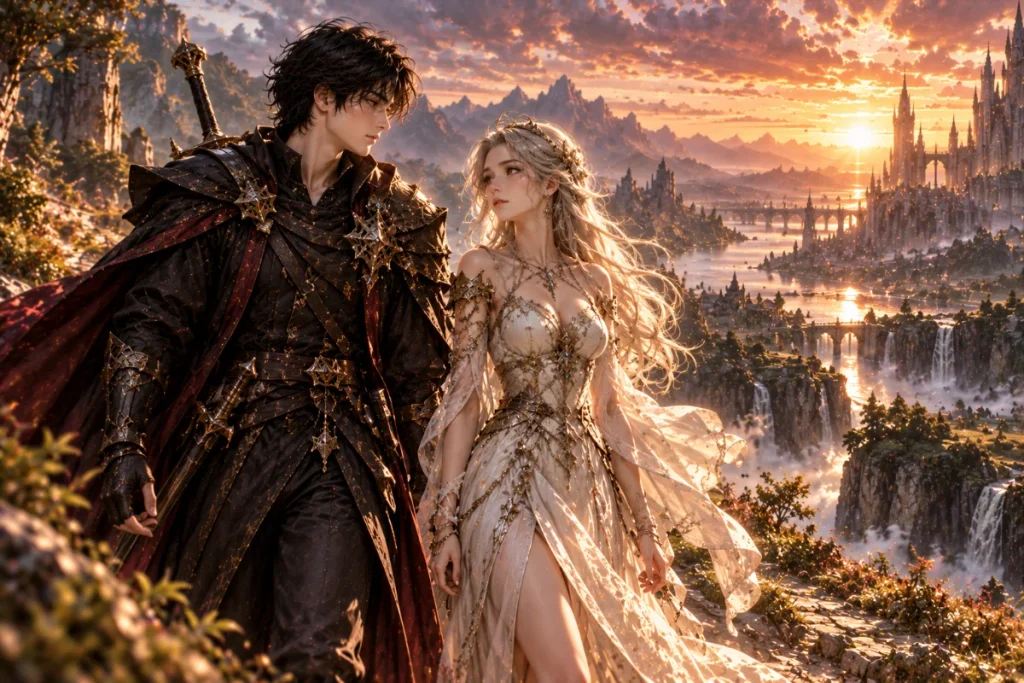 Helmut and Alea together at the end of the story