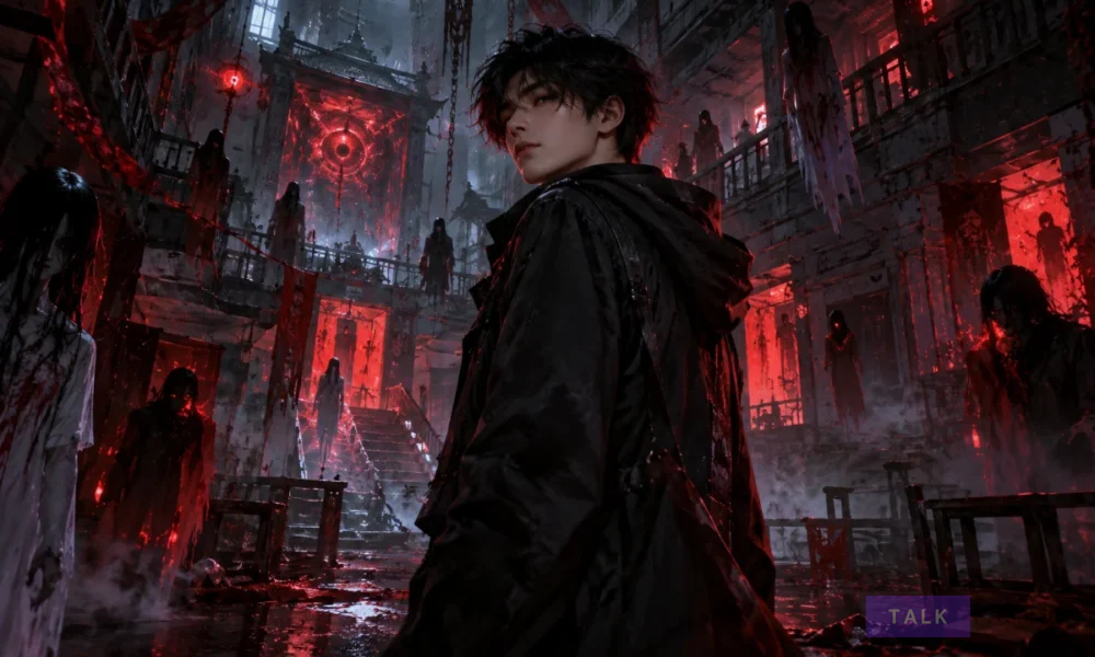 Bai Liu in the deadly horror game world from I Became a God in a Horror Game