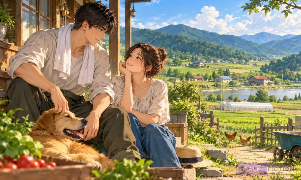 Teach Me First Toon romance webtoon guide featuring a countryside farm
