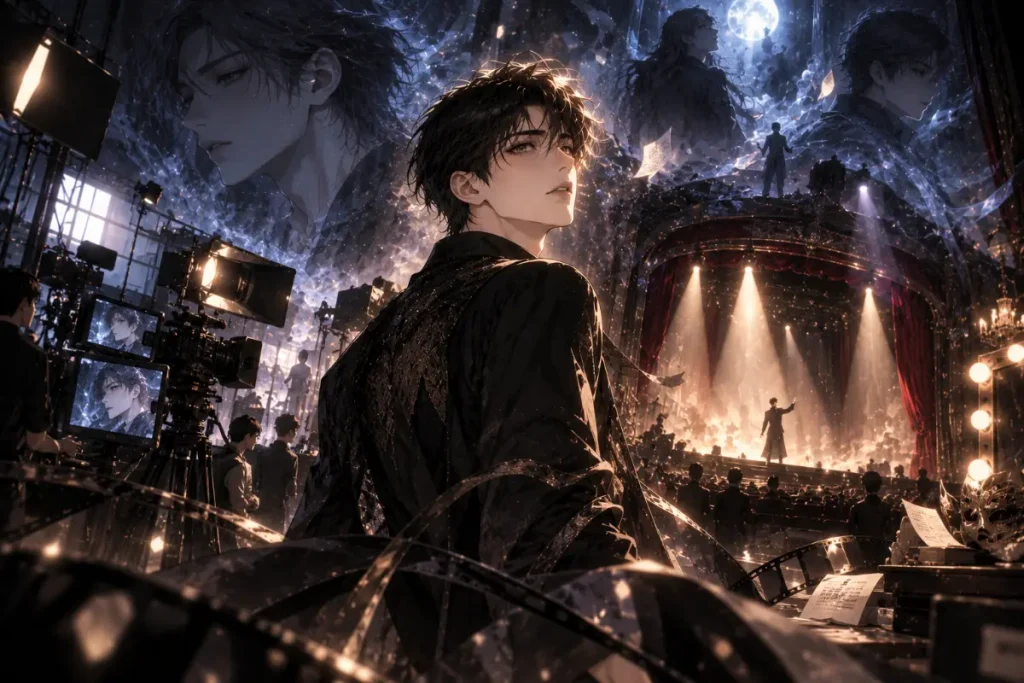 Supernatural drama atmosphere in The Possessed Prodigy Actor