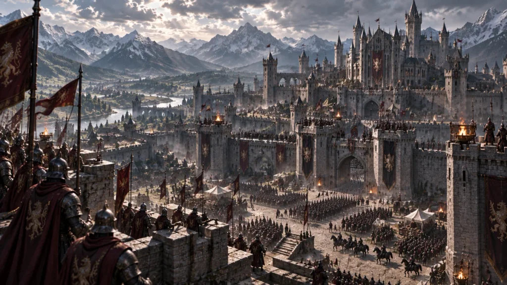 Benedict Castle is fortified by the nobles in The Heavenly Demon Can't Live a Normal Life Chapter 175
