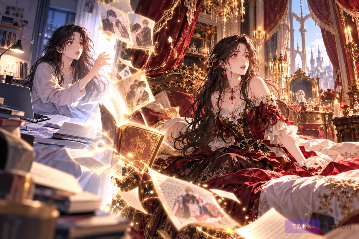 Melissa Foddebrat awakening inside the romance novel after reincarnation
