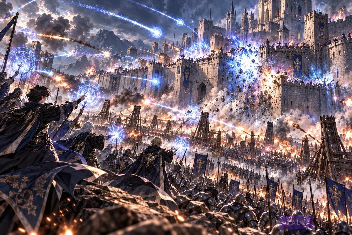 Benedict Castle under magical siege in The Heavenly Demon Can't Live a Normal Life Chapter 176