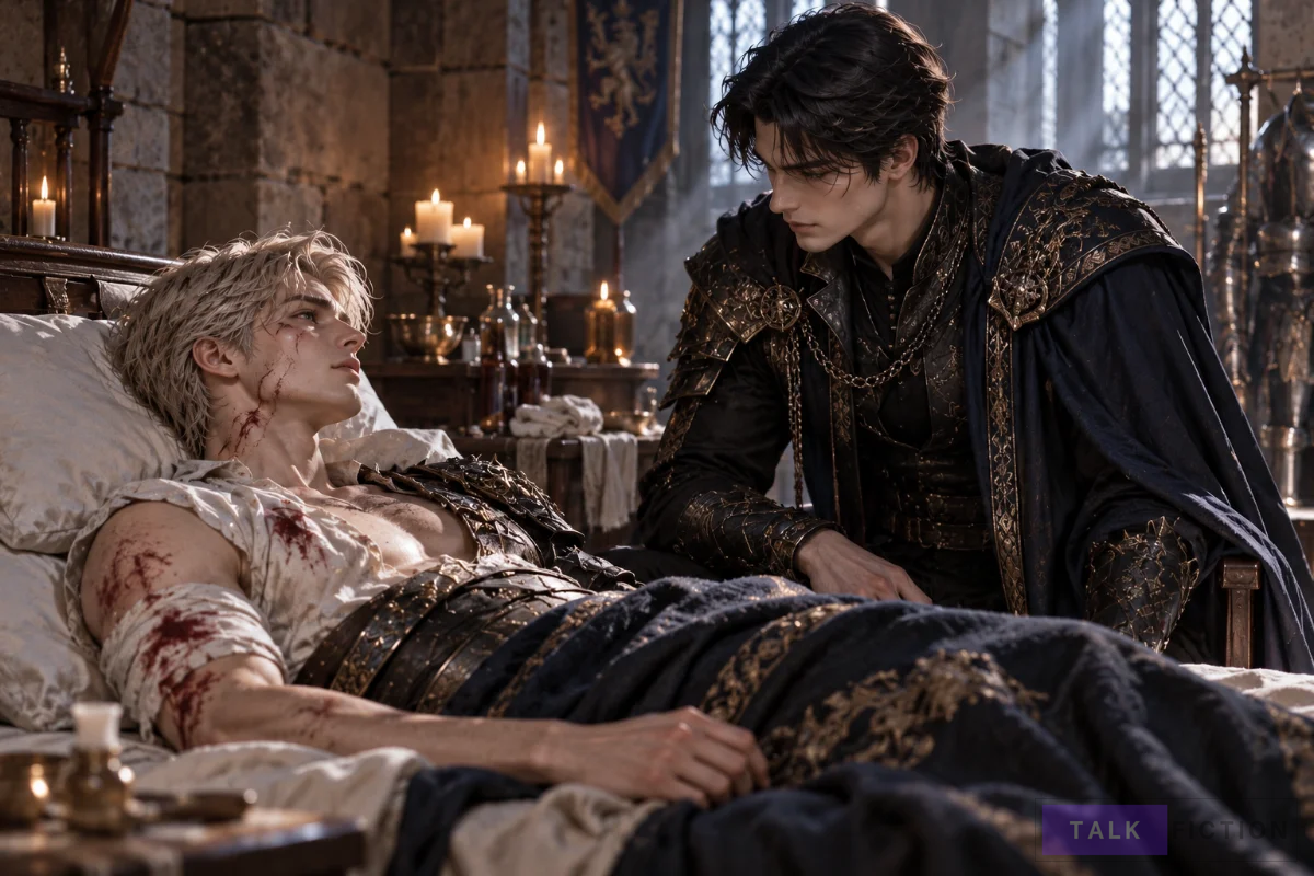 Count Nicholas recovers after his battle with Roman Dmitry in Chapter 175