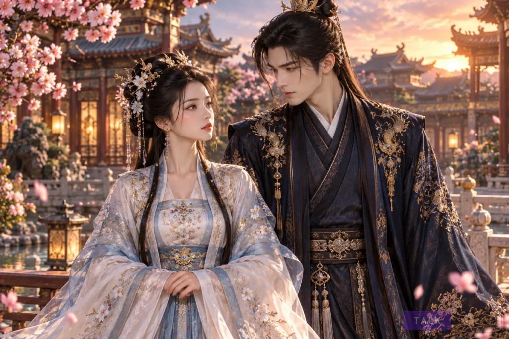 Li Wei Yang and Li Min De in Princess Wei Yang