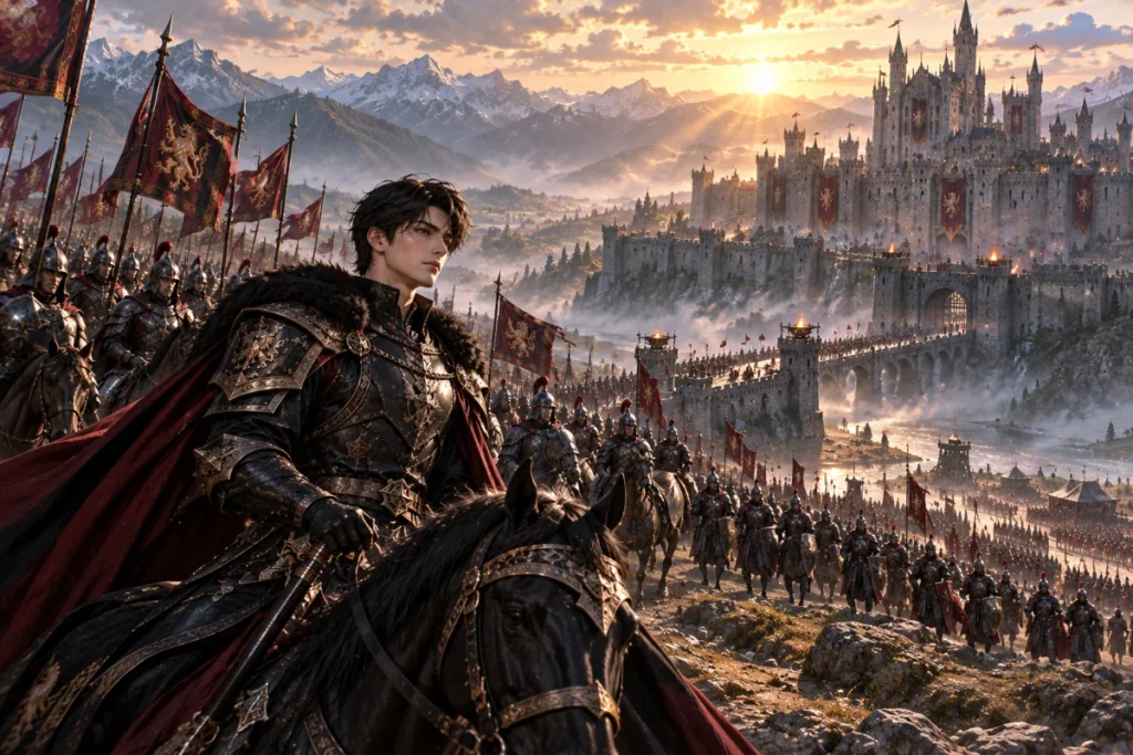 Roman Dmitry's army approaches Benedict Castle for the coming battle