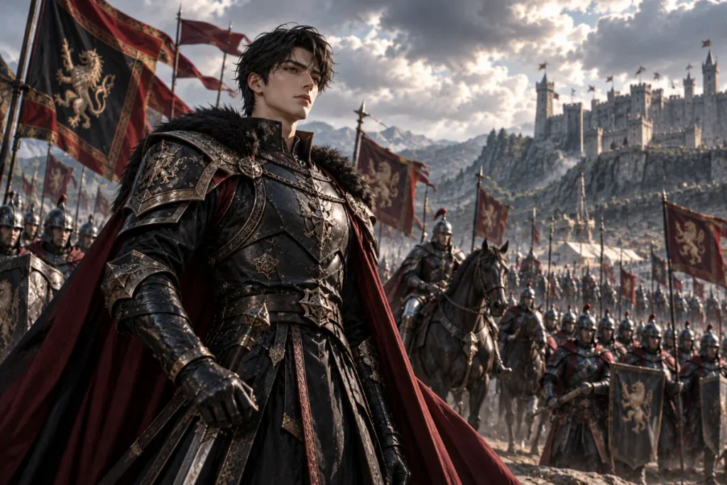 Roman Dmitry prepares the royal faction for war in Chapter 175