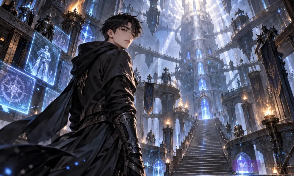 Kang Jinhyuk inside the Tower of Trials in Solo Max Level Newbie