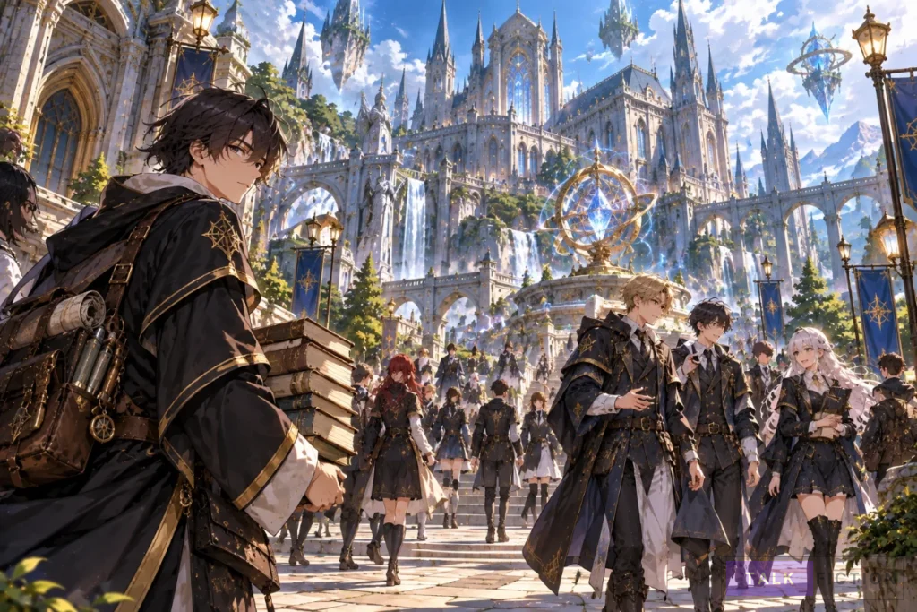 Magical academy setting in The Extra Academy Survival Guide