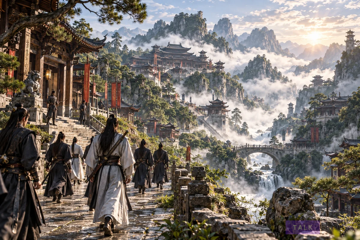 Sichuan martial arts world in The Tang Clan Chronicles