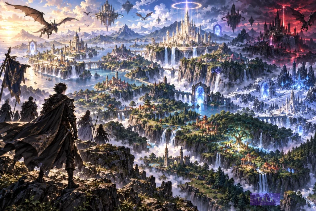 The fantasy worlds explored by Han Sunghyun’s avatars