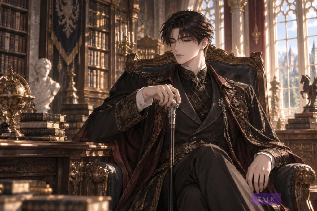 Gerald von Vines, the blind duke in I Got Engaged to the Blind Duke