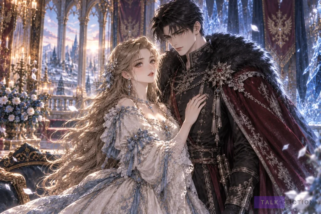 Lianna and Emperor Enoch, the main characters of How to Melt the Tyrant's Heart