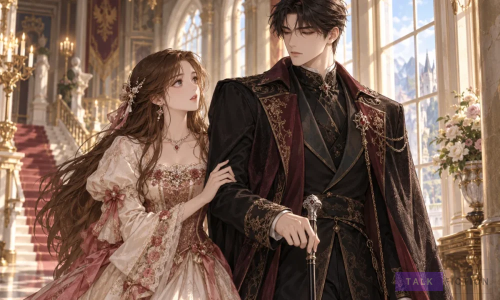 Marin Schwentz and Gerald von Vines from I Got Engaged to the Blind Duke