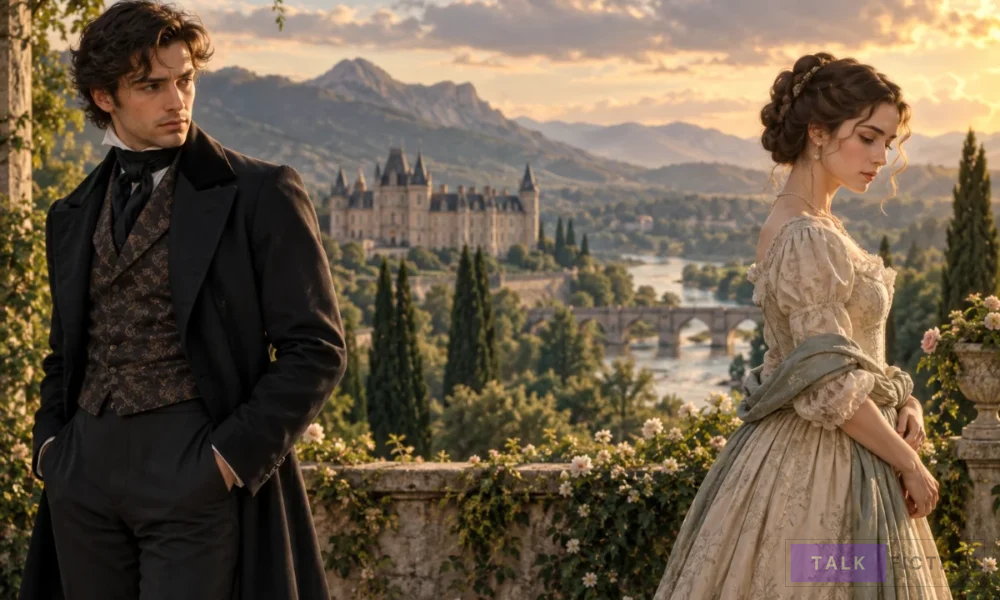 Lily on the Valley novel featuring Félix and Henriette in a French valley