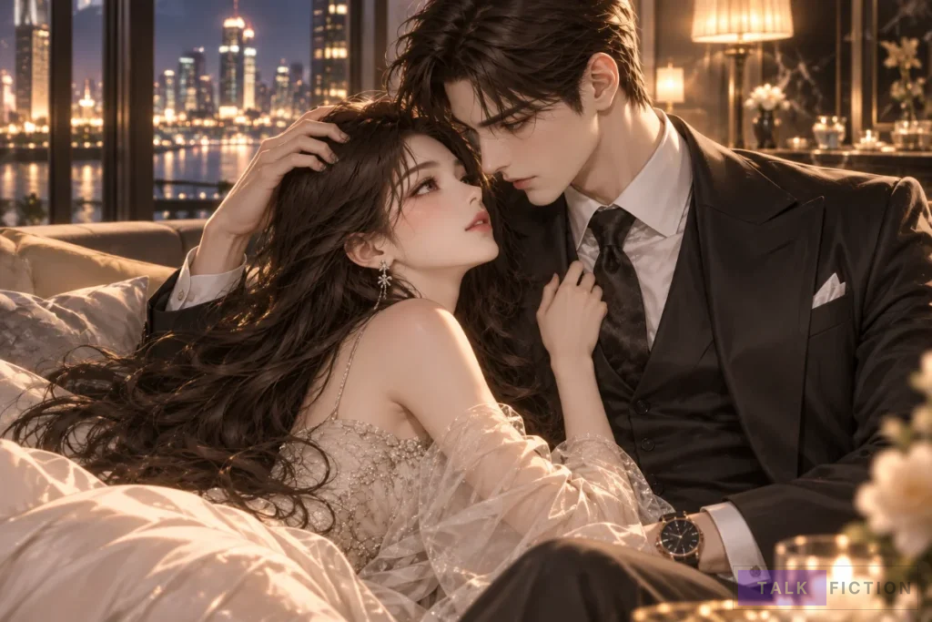 Su Cha and Bo Muyi sharing a romantic moment