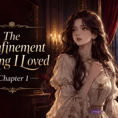 A mysterious woman inside a dark mansion representing The Confinement Ending I Loved Chapter 1.
