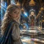 The Oracle of the Villainous Baby fantasy novel featuring Bunny with a magical prophecy in a royal palace