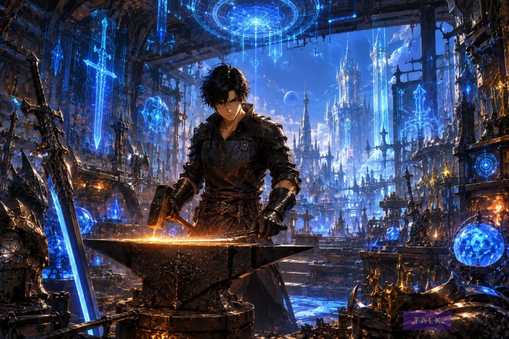 Ares virtual reality game in The Genius Blacksmith's Game