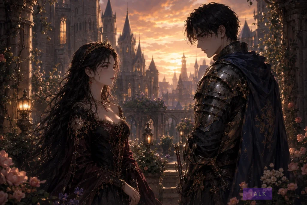 Cassia Astrid and the male lead in a slow-burn romance scene