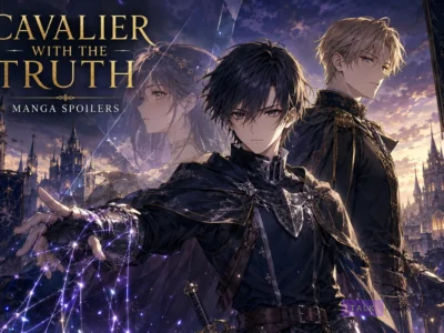 Cavalier With the Truth manga spoilers featuring Ruzée and Prince Gilnest in a fantasy knight setting