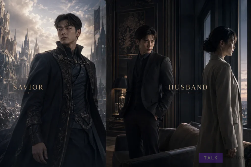 Han Chajun as the savior and Yoon Doah's obsessive husband