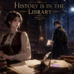 Vivian and Ray inside the Imperial Library in History Is in the Library novel