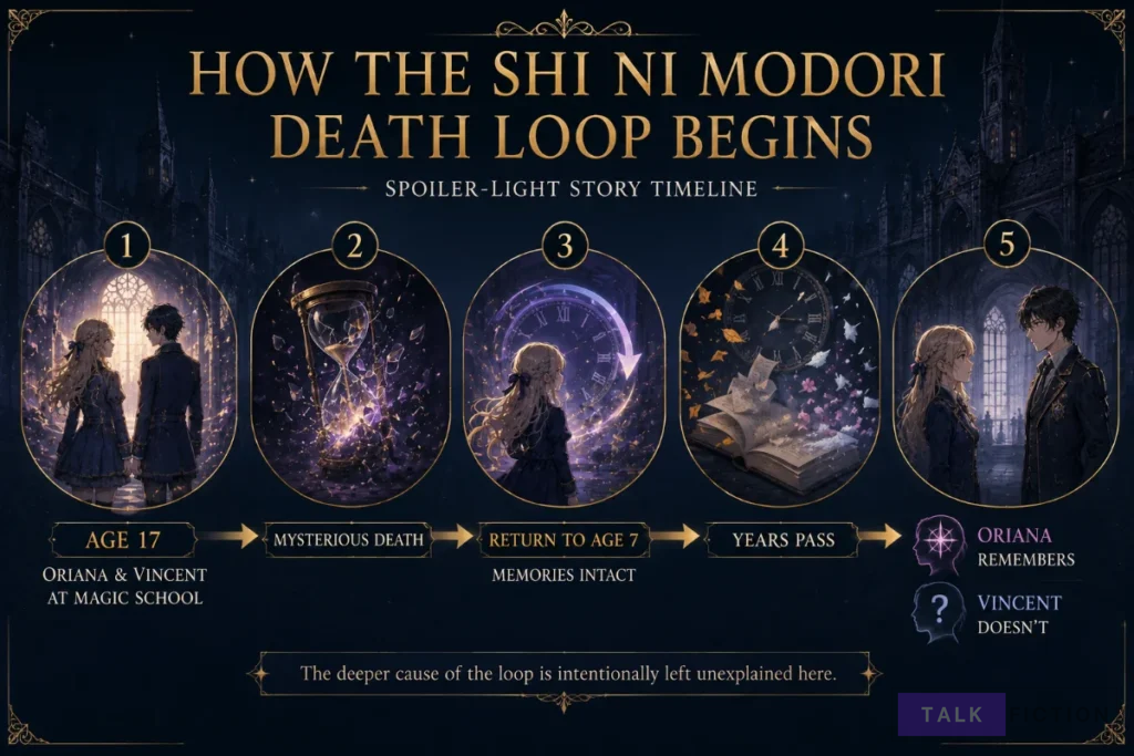 Shi ni Modori no Mahou death loop timeline explained