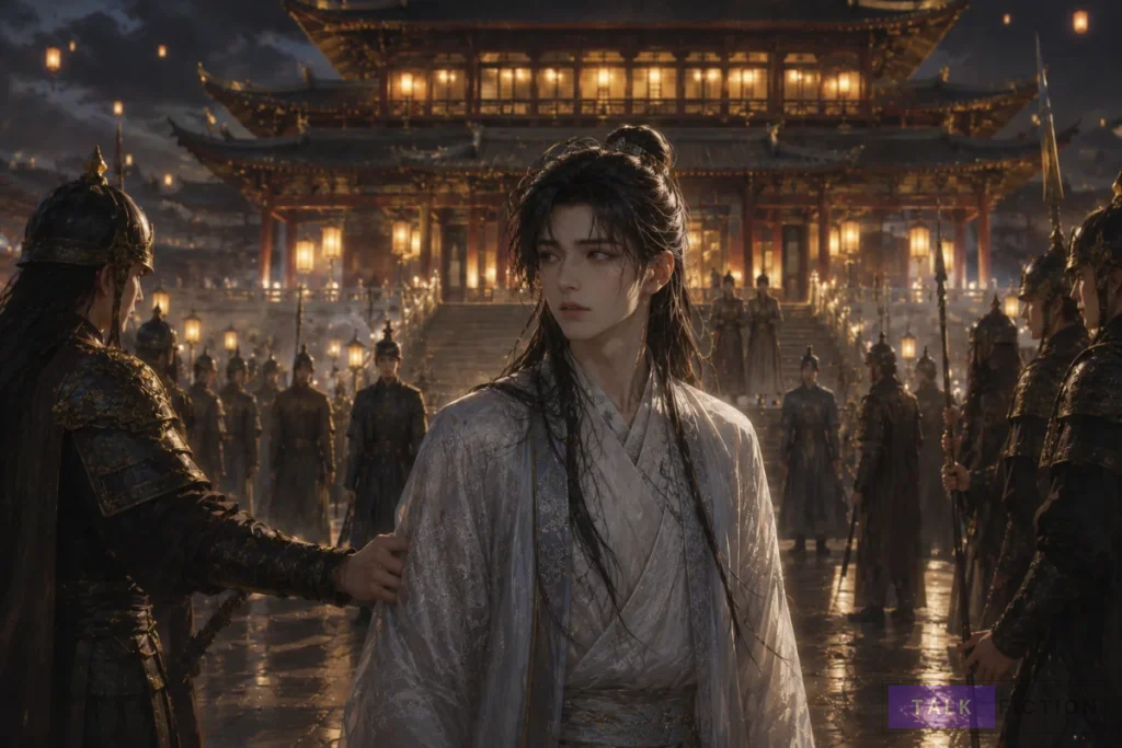Wen Mingyu arrives at the imperial palace