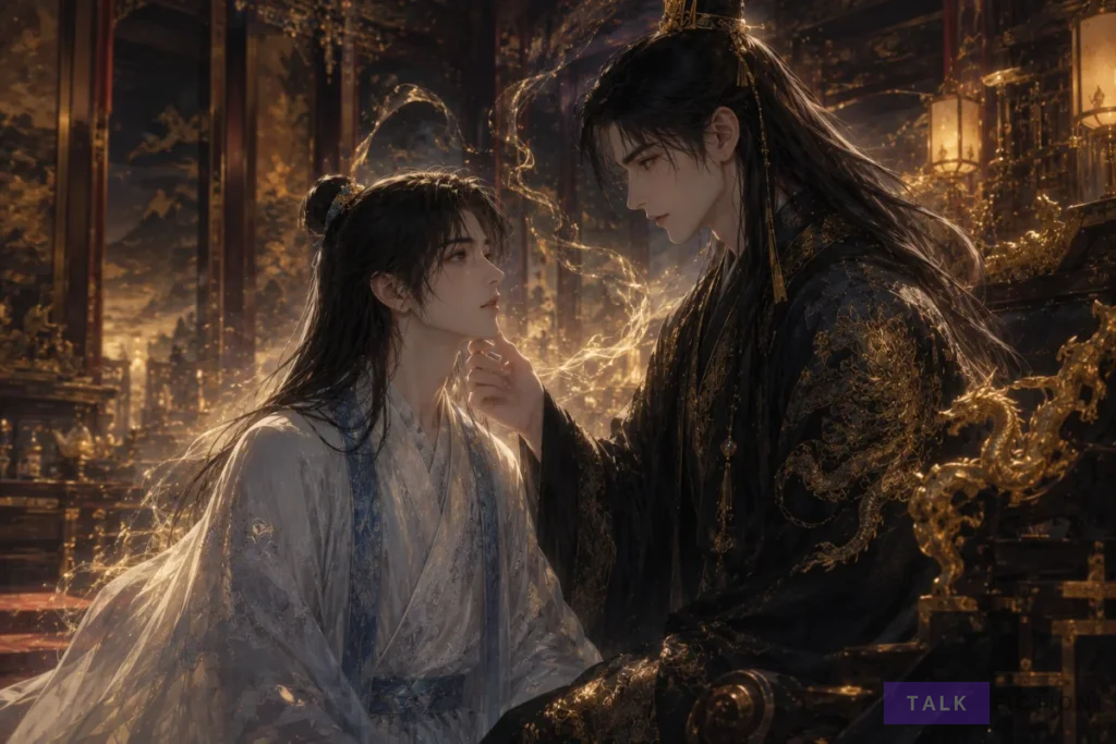 Wen Mingyu and Mu Zhan meet in the imperial palace